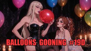 Balloons Gooning #19D: Balloon Tension Mind Fuck (Animated, Music, Text)