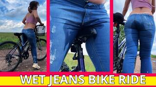 Bicycle Breakdown Panic – Desperate Piss in Jeans on Country Road