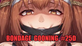 Bondage Gooning #25D: Leather Mistress Bondage Goon State (Animated, Music, Text)