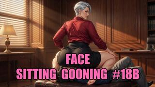 Face Sitting Gooning #18B: Surrender Under Her Eternal Weight (Animated)