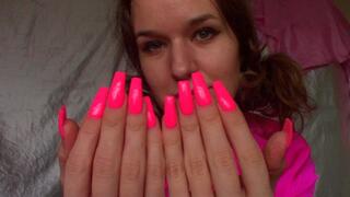 Worship Long Pink Nails JOI (mkv)