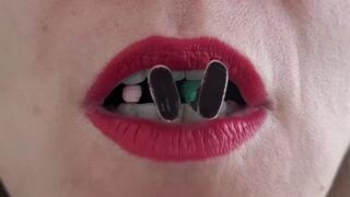 M Ill play with your tiny body in my mouth till you cum and then Ill swallow you 4L