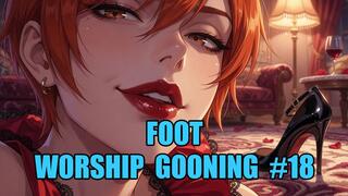 Foot Worship Gooning #18: Sole Overload Mind Fuck
