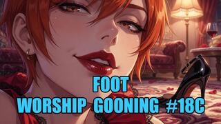 Foot Worship Gooning #18C: Sole Overload Mind Fuck (Animated, Music)