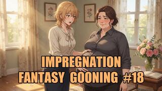 Impregnation Fantasy Gooning #18: Goddess's Eternal Breeding Goon State