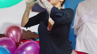 inflating balloons to their limit