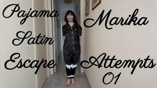 Pajama Satin Marika Escape Attempts 01 - 2K