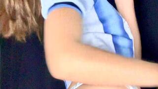 Smoking Argentine Slut Changes Into Your Country Jersey