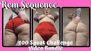 100 Squat Challenge Video Bundle WMV