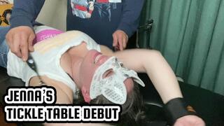 JENNA’S TICKLE TABLE DEBUT