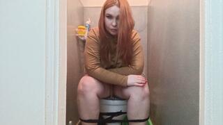 The maggot is tearing up my fat ass