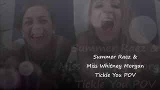 Summer Raez & Miss Whitney Morgan Tickle You POV - mp4