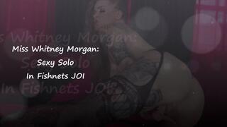 Miss Whitney Morgan: Sexy Solo In Fishnets JOI - mp4