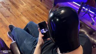 Two femdom bosses pegging employee