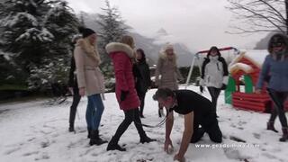 GEA DOMINA - Villa of the Dominatriex - Beating in the snow