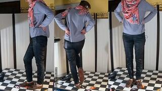 Tiny cock at the mercy of Tanja's merciless shoes - Cam 4