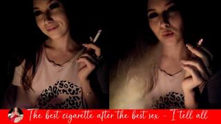 After-Sex Cig After NO SEX for 2 Days!!