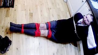 Face fucking in adult school uniform -cam 2- BBW domination,BBW bondage,male bondage,man in bondage,amateur,gay bondage,strap on,face fucked,dildo,socks,struggling,schoolboy,kitchen,Jett,made to cum,handjob,electric play,