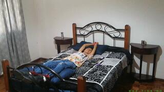 Cutie Chaka Blindfold, Gagged & Tickled With Hairbrushes