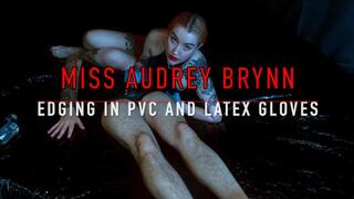 Edging and Countdown Cumshot in Medical Latex Gloves