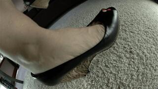 My Black Wedge Heels - Agatha, 3rd