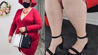 Caught stranger jerking off In Dentist Waiting area & made him shoot his cum on my panties (role play)