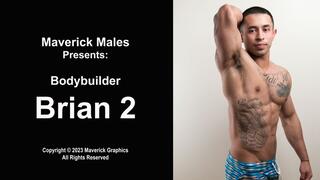 Bodybuilder Brian Muscle Worship 2 with BJ & Dildo 720P
