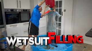 Wetsuit Filling with Messy Substances (HD)