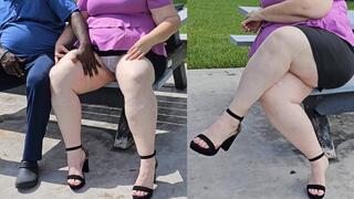 I met a stranger at the park on my lunch break and let him eat my pussy In vacant house