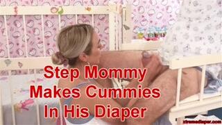 Step Mommy Makes Cummies In His Diaper