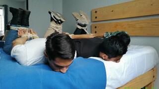 3 Sexy Twinks Getting Tickled By Fercho