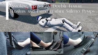 Smoking Up Stiggy Double Feature in Loafers and Patent Leather Stiletto Pumps (mp4 1080p)