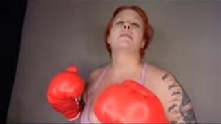Stepsis Boxing POV and Humiliates you before she Knocks you out! MP4 640