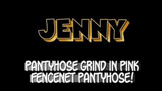 Jenny Welch - POV Lap Dance In Pink Fencenet Pantyhose