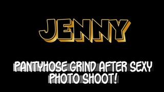 Jenny Welch - Yellow Pantyhose POV Lap Dance