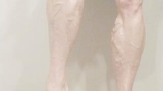 Tempest putting on sunscreen