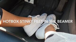 Hotbox Stinky Feet in the Beemer