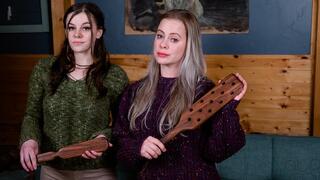 He saw me Naked in the Shower- Scolded by Skylar and Stevie Rose HD 1080P M4v