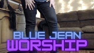 Blue Jean Worship by Ms Construed ~ Jeans & Leg Fetish Worship ~ A FemDom Delight as Ms Construed Shows Off Her Legs in Tight Blue Jeans ~ 480p SD