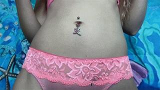 Belly Button Fingering | Fairy Belly Ring (HD) WMV