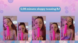 Watch me practice my BJ skills