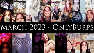 March 2023 - OnlyBurps Compilation