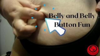 Belly and Belly Button Fun - CurvyRedhead - MP4 1920x1080
