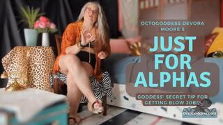Just for Alphas: How to get your Dick Worshipped Encouraged Bisexuality Humiliation JOI from OctoGoddess