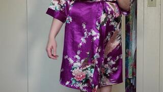 Trying on my cute & sexy summer shorts while wearing a cute kiwi thong