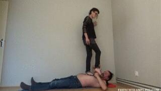 2238 Barefeet trampling with Melanie