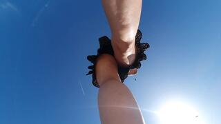 Giantess Trampling YOU With Nike Sneakers #2 WMV