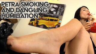 Petra smoking and dangling humiliation - HD