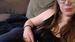 Giving you the gloved middle finger