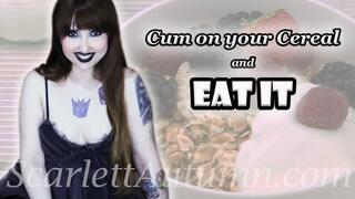 Cum on your Cereal and Eat it - WMV SD 480p